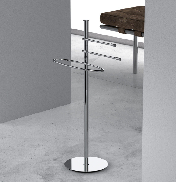 Стойка для ванной Colombo Isole с полотенцедержателем B9403N (детальная фотография), современные, hi-tech