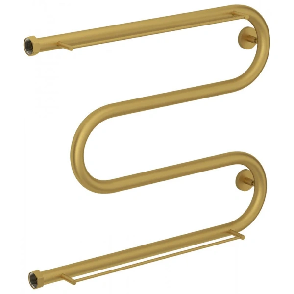 Полотенцесушитель водяной Сунержа М-образный 65x50 см золото матовое 032-4008-5065 (детальная фотография)