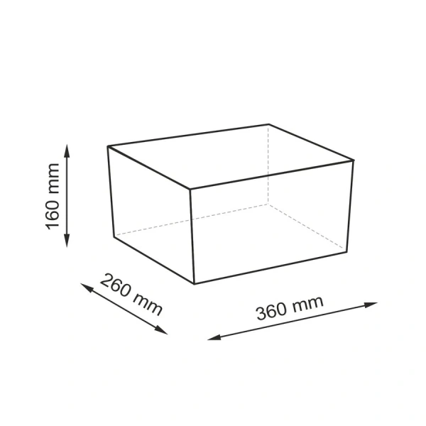 Корзина для белья WasserKRAFT Aisch светло-коричневая WB-550-M (детальная фотография), современные, hi-tech