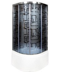 Душевая кабина Deto BM 100х100 см с гидромассажем