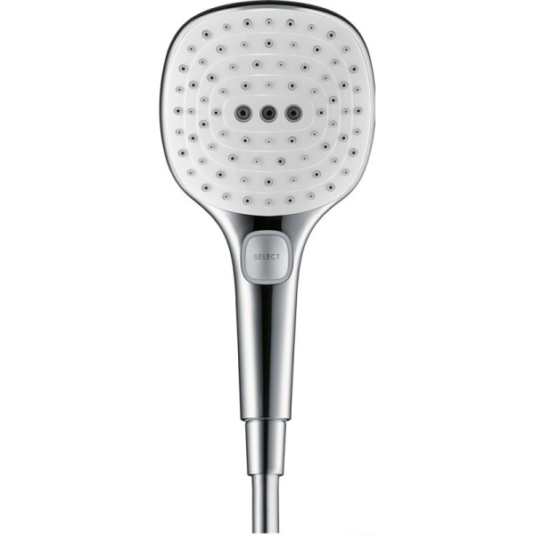 Лейка для душа Hansgrohe Raindance Select E белая/хром 26520400 (детальная фотография) index_1