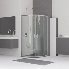 Душевой уголок RGW Classic CL-54 90х90 см профиль хром