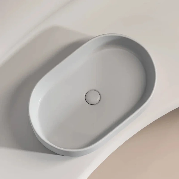 Раковина Ceramica Nova Element 60 см серая CN6048MSG (детальная фотография), из санфарфора