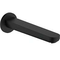 Излив для ванны Hansgrohe Rebris черный матовый