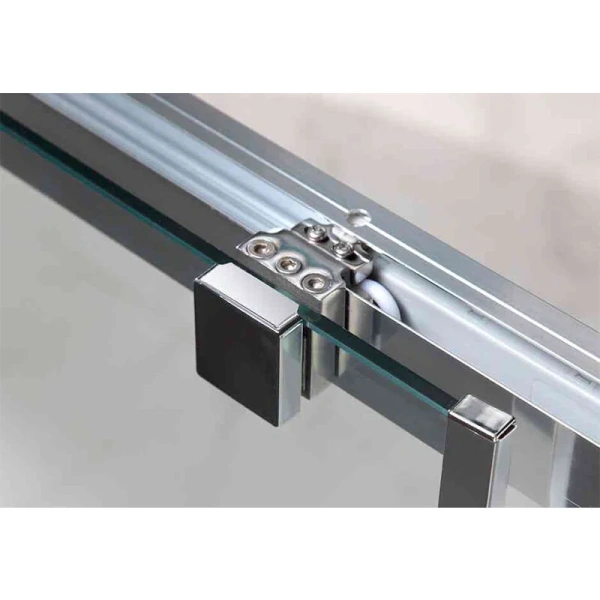 Душевая дверь в нишу Cezares Lux-Soft 120 см с прозрачным стеклом LUX-SOFT-W-BF-1-120-C-Cr-IV (детальная фотография), 120 см