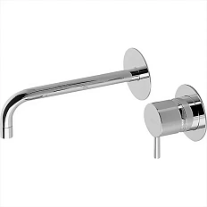 Смеситель для раковины Cisal Less New LN005516 на 2 отверстия