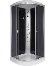 Душевая кабина Niagara Eco 100x100 см стекло тонированное