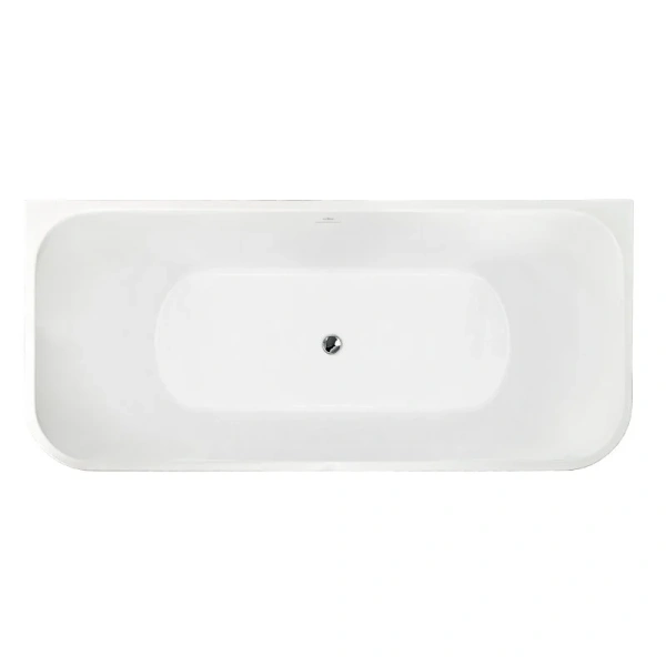 Ванна акриловая Royal Bath Riva RB610400CH, 180 x 80 см, цвет белый (детальная фотография), акриловые