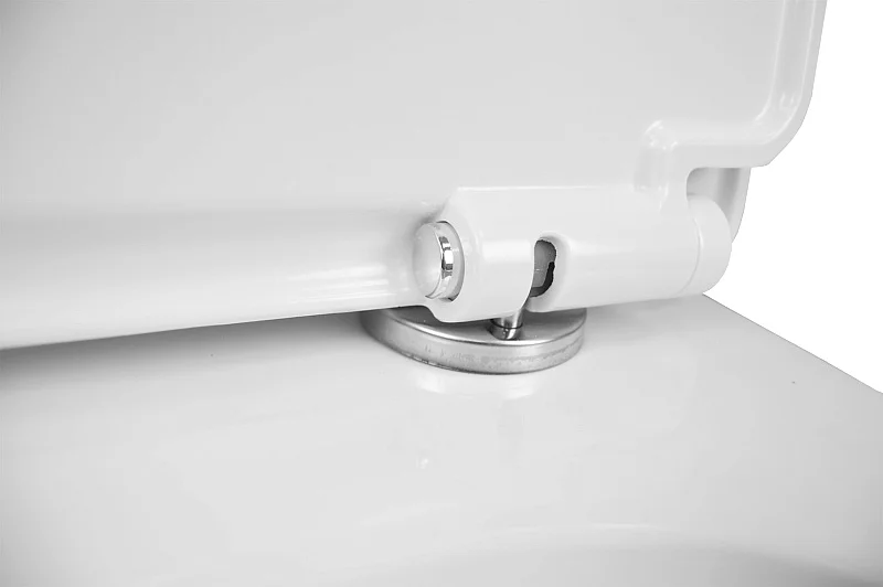 Унитаз моноблок Azario Sente безободковый AZ-8614 (детальная фотография), современные, hi-tech, круглые index_1