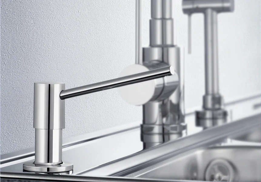 Дозатор Blanco Torre хром 512593 (детальная фотография), в наличии