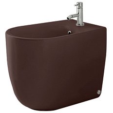 Биде напольное Kerasan Nolita Borgogna Matt