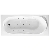 Ванна гидромассажная Excellent Sekwana Relax 170 x 75 см, белый/хром, WAEX.SEK17.RELAX.CR