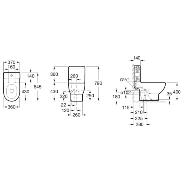 Схема (детальная фотография), с бачком