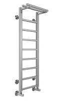 Полотенцесушитель водяной Terminus Контур П9 30х100 см с полкой