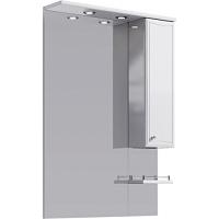 Зеркало cподсветкой Aqwella Барселона 70 см со шкафчиком