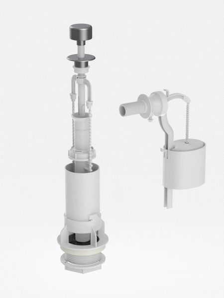 Комплект арматуры BERGES Eko пластик 030202 (детальная фотография) index_5