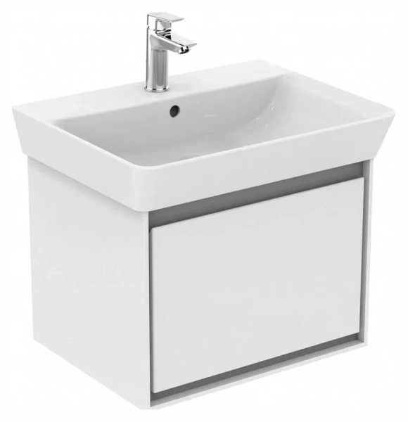 Тумба с раковиной подвесная Ideal Standard Connect Air E0846 53 см с 1-м ящиком (детальная фотография)