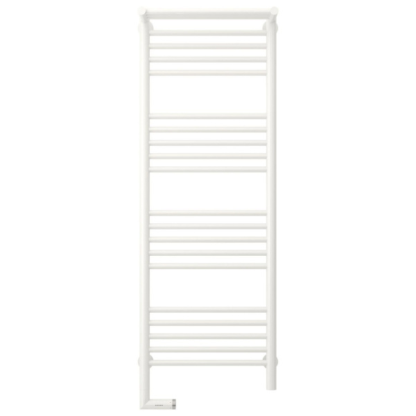 Полотенцесушитель электрический левый, с полкой цвет белый Сунержа Богема 2.0 1200х400 12-5206-1240 (детальная фотография), по запросу