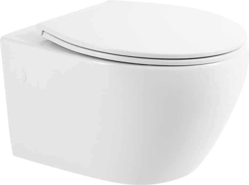 Унитаз подвесной BelBagno Prospero безободковый BB507B (детальная фотография)