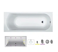 Ванна гидромассажная Riho Miami 150 x 70 см, FLOW
