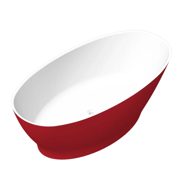 Ванна Radostone Adriana VADA13005170, белый/бордовый (детальная фотография)