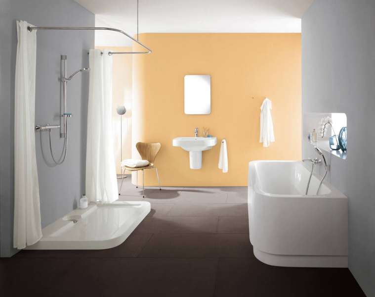 Душевой гарнитур Hansgrohe Croma 100 27086000 (детальная фотография), хром