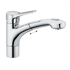 Смеситель для кухни Kludi MX 39941 с выдвижным изливом