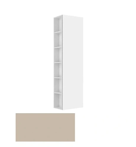 Шкаф-пенал подвесной Keuco Plan правосторонний, кашемир - фото 3