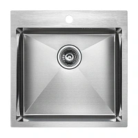 Мойка для кухни Paulmark Kroner 51 см нержавеющая сталь