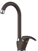 Смеситель для кухни Omoikiri Umi-DC темный шоколад