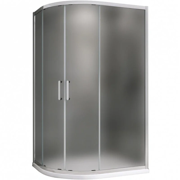 Душевой уголок Abber Schwarzer Diamant 100x90 см стекло матовое AG01190M (детальная фотография)