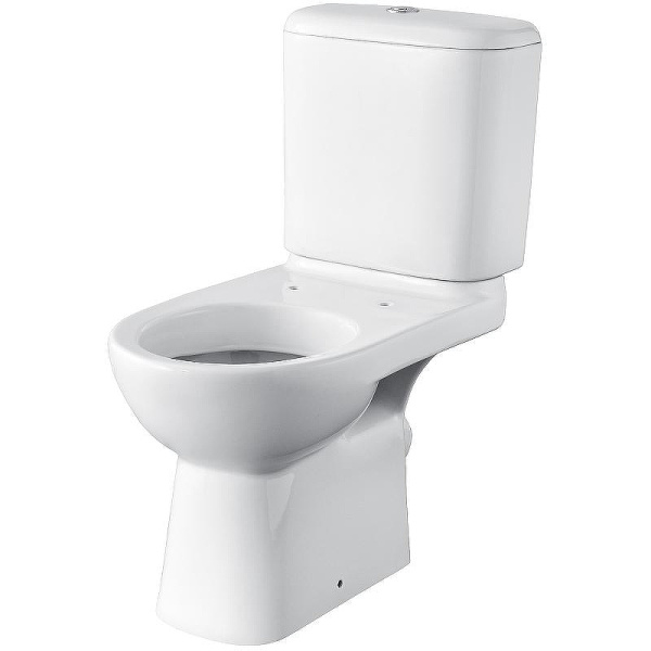 Унитаз компакт Roca Access с косым выпуском 34P23900Y (детальная фотография), современные, hi-tech, круглые