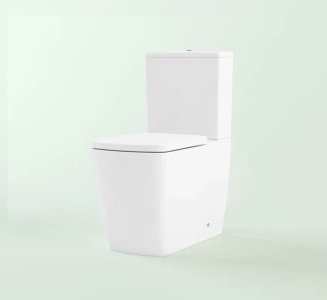 Унитаз компакт Lavinia Boho Aveo безободковый 3306010R (детальная фотография), с вертикальным выпуском в пол, с горизонтальным, прямым выпуском, с прямым выпуском