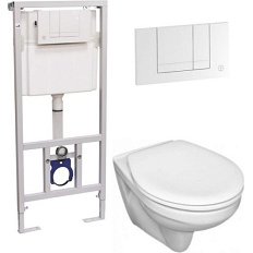 Инсталляция с унитазом и сиденьем Gustavsberg Nordic 3 92211461+46041001+8780S101