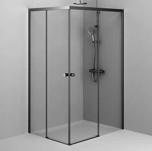 Душевой уголок Am.Pm X-Joy 120x90 см профиль черный - фото 2