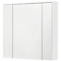 Зеркальный шкаф с подсветкой Roca Ronda 80 см бетон/белый матовый