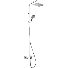 Душевая стойка Hansgrohe Vernis Shape термостатическая