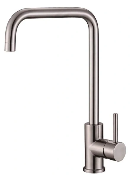 Смеситель для кухни BelBagno из нержавеющей стали, сатин BB-LAM03A-IN (детальная фотография)