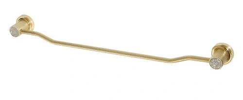 Полотенцедержатель Boheme Royal Cristal золото, прозрачные кристаллы - фото 2