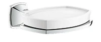 Мыльница для ванной, хром, Grohe Grandera 40628000