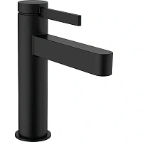Смеситель для раковины Hansgrohe Finoris матовый черный