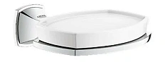 Мыльница для ванной, хром, Grohe Grandera 40628000