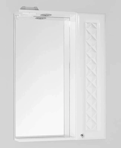 Зеркальный шкаф с подсветкой Style Line Канна 60 см белый - фото 3