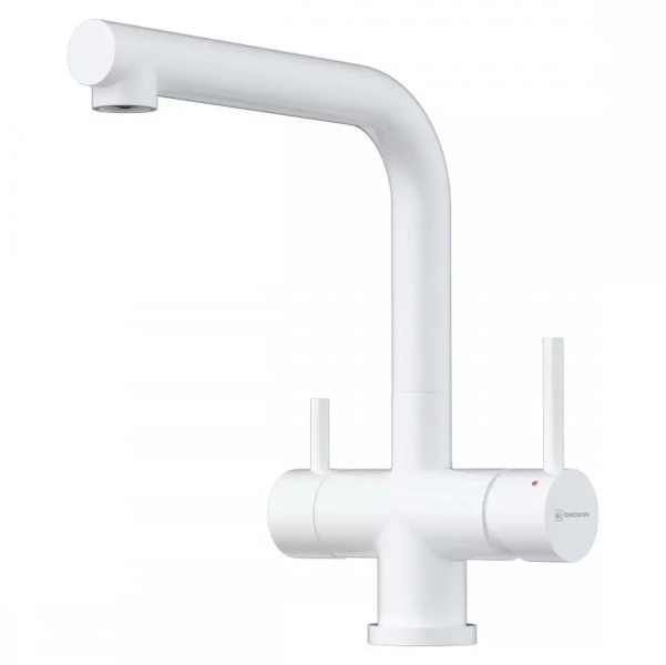 Смеситель для питьевой воды Omoikiri Takamatsu-S PW белый 4994357 (детальная фотография)