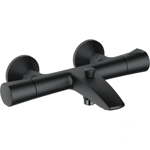 Смеситель для ванны Kludi Zenta черный - фото 3