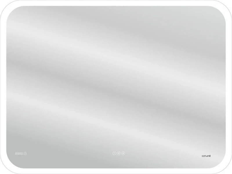 Зеркало с подсветкой Cersanit Led 100 см прямоугольное KN-LU-LED070*100-p-Os (детальная фотография)