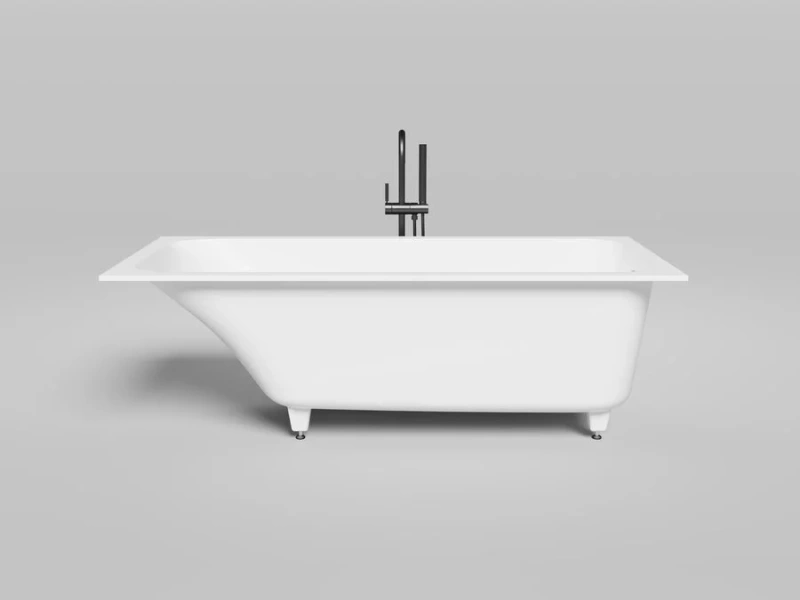 Ванна из искусственного камня Salini Orlanda 170x75 см прямоугольная 102027M (детальная фотография), прямоугольные