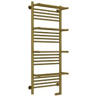 Полотенцесушитель электрический правый, четыре полки цвет состаренная бронза Сунержа Богема 2.0 1200х500