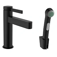 Смеситель для раковины Hansgrohe Finoris черный матовый