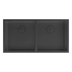 Мойка для кухни Lemark Proran 90 см чёрный матовый